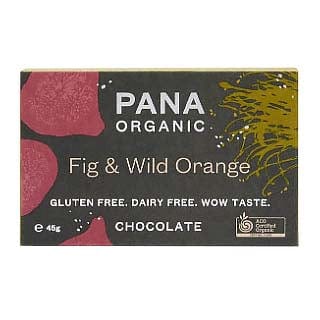Pana Chocolate Fig and Wild Orange Chocolate 45g